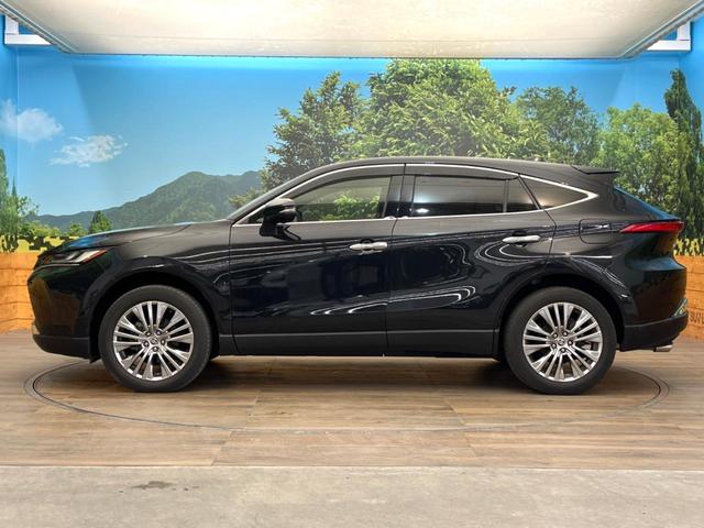 ハリアー Ｚ　レザーパッケージ　禁煙車　１２．３インチディスプレイオーディオ　全周囲カメラ　ＪＢＬサウンドシステム　レーダークルーズ　ブラインドスポットモニター　シートベンチレーション　純正１９インチアルミ　ＬＥＤヘッド（27枚目）