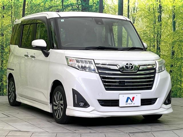 ルーミー カスタムＧ　Ｓ　禁煙車　純正ナビ　バックカメラ　フルセグ　ＣＤ／ＤＶＤ／Ｂｌｕｅｔｏｏｔｈ　衝突軽減装置　クルーズコントロール　ＬＥＤヘッド／フォグライト　オートライト　両側電動スライドドア　オートエアコン　ＥＴＣ（16枚目）