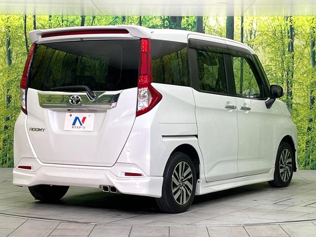 ルーミー カスタムＧ　Ｓ　禁煙車　純正ナビ　バックカメラ　フルセグ　ＣＤ／ＤＶＤ／Ｂｌｕｅｔｏｏｔｈ　衝突軽減装置　クルーズコントロール　ＬＥＤヘッド／フォグライト　オートライト　両側電動スライドドア　オートエアコン　ＥＴＣ（17枚目）