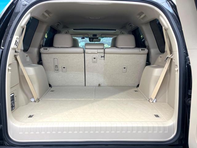 ランドクルーザープラド TX Lパッケージ マットブラックエディション 4WD サンルーフ 全周囲カメラ 衝突被害軽減システム レーダークルーズ レザーシート 前席シートエアコン ドラレコ コーナーセンサー スマートキー LEDヘッド ETC2.0 純正18インチアルミ(35枚目)