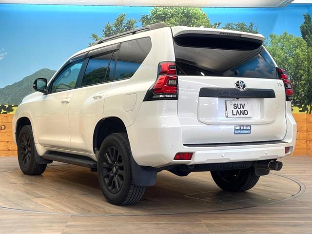 ランドクルーザープラド TX Lパッケージ マットブラックエディション 禁煙車 4WD ターボ サンルーフ 全周囲カメラ 衝突被害軽減システム レーダークルーズ レザーシート 前席シートエアコン ドラレコ コーナーセンサー スマートキー LEDヘッド ルーフレール(24枚目)