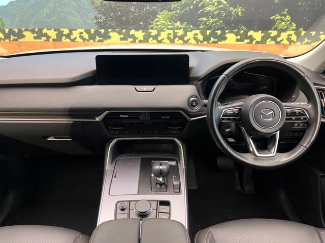 ＣＸ－６０ ＸＤ　Ｌパッケージ　禁煙車　ディーゼル　１２．３インチマツダコネクト　全周囲カメラ　ＳＣＢＳ　レーダークルーズ　電動リアゲート　レザーシート　全席シートヒーター　コーナーセンサー　スマートキー　ＬＥＤヘッド　ビルトイ（2枚目）