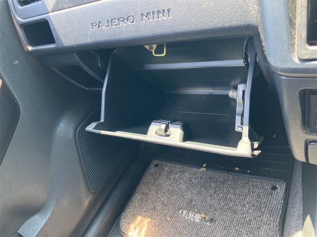 パジェロミニ 　ＥＴＣ　電動格納ミラー　ＡＴ　ルーフレール　アルミホイール　エアコン　パワーステアリング　パワーウィンドウ（43枚目）