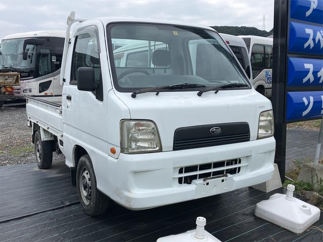 サンバートラック 　４ＷＤ　軽トラック　ＭＴ　アルミホイール　エアコン　運転席エアバッグ（3枚目）