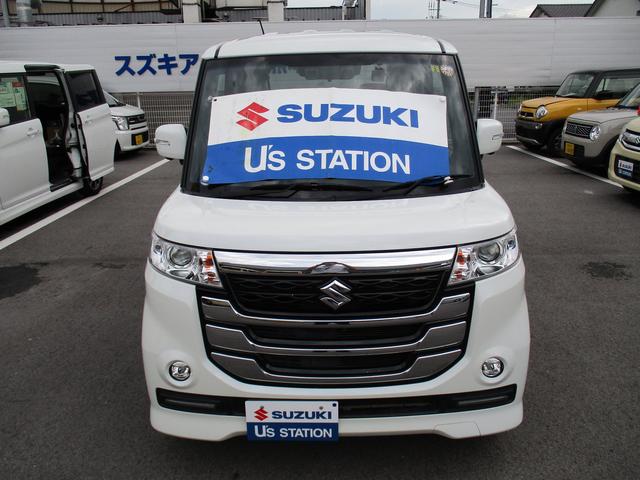 カスタムZターボ 衝突被害軽減ブレーキ ナビゲーション付(2枚目)