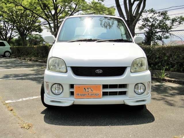 プレオ スバル ｒｓ 買取車輌 ｒｓ専用大型リアスポイラー ｒｓ専用シート ポリマー施行済 ステアリングシフト付革巻ステアリング 純正アルミホイール スーパーチャージャー ハイオク マニュアルエアコン パワステ 福岡県 ｒｓ 買取車輌 ｒｓ専用大型リアスポイラー