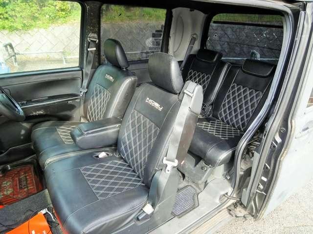 タント カスタムＸリミテッド　全塗装（レトロ調）　左側パワースライドドア　車高調　センターピラーレス　ハンドルカバー付　オートエアコン　タイミングチェーン車輌　ディスチャージドヘッドライト　ベンチシート　キーレス　ＡＢＳ　エアコン（14枚目）