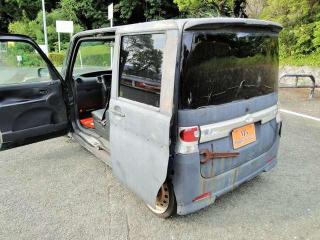 タント カスタムＸリミテッド　全塗装（レトロ調）　左側パワースライドドア　車高調　センターピラーレス　ハンドルカバー付　オートエアコン　タイミングチェーン車輌　ディスチャージドヘッドライト　ベンチシート　キーレス　ＡＢＳ　エアコン（30枚目）