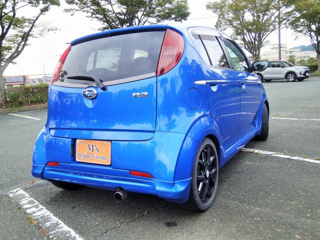 Ｒ２ タイプＳ　Ｓ　テイン車高調　ＳＴＩマフラー　社外アルミ　スーパーチャージャー　インナーカーボン調ヘッドライト　ＬＥＤテール　ＷＲブルー（8枚目）