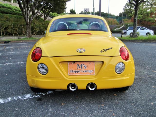 コペン アクティブトップ　５速ＭＴ　ナビ　フルセグ　Ｂｌｕｅｔｏｏｔｈ　社外アルミ　社外マフラー（3枚目）