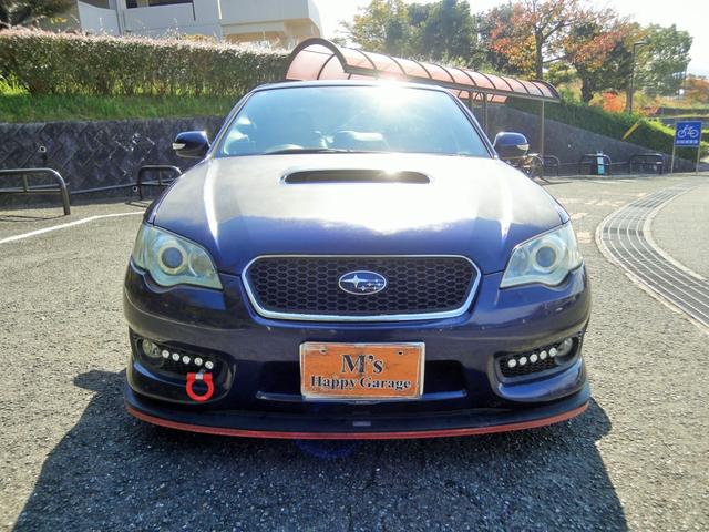 レガシィＢ４ ｔｕｎｅｄ　ｂｙ　ＳＴＩ　オーバーホール後３５０００キロ　ＨＫＳ２．２Ｌエンジン　社外マフラー　ＳＴＩ１８インチ　ブレンボキャリパー　オーリンズ足廻り　社外ＬＳＤ　社外追加メーター　ナビ　ＴＶ　ＥＴＣ　運転席レカロシート（2枚目）