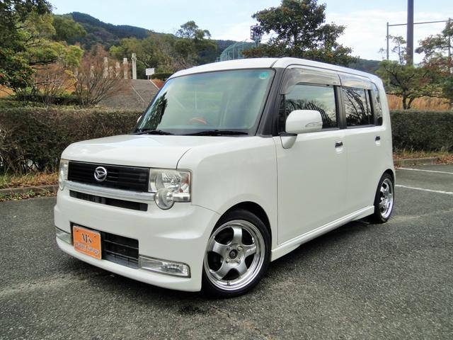 ムーヴコンテ カスタム　ＲＳ　ローダウン　車高調　社外マフラー　社外アルミ　ナビ　Ｂｌｕｅｔｏｏｔｈ　フルセグ　スマートキー　運転席パワーシート（7枚目）