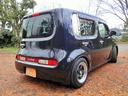 キューブ １５Ｘ　インディゴ＋プラズマ　ナビ　フルセグ　社外シートカバー　車高調　社外アルミ　社外ウインカーミラー（8枚目）