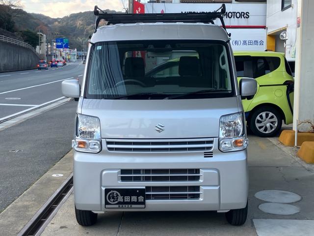 エブリイ ＰＣ　ワンオーナー　禁煙車　バックアイカメラ付きディスプレイオーディオ　ＥＴＣ　ルーフキャリア　キーレス　アイドリングストップ　エアコン　パワステ　パワーウインド（2枚目）