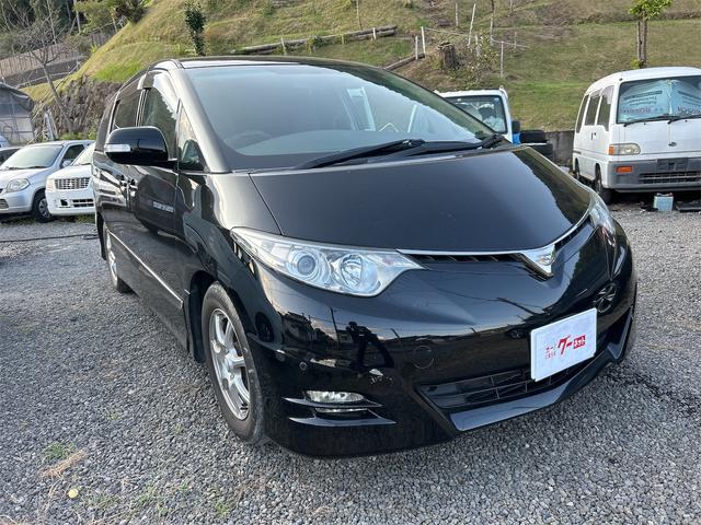 エスティマ アエラス　ＥＴＣ　バックカメラ　ナビ　ＴＶ　両側スライド・片側電動　ＨＩＤ　サンルーフ　スマートキー　電動格納ミラー　３列シート　オットマン　ＣＶＴ　アルミホイール　ＣＤ　ＤＶＤ再生　ＵＳＢ　Ｂｌｕｅｔｏｏｔｈ（13枚目）