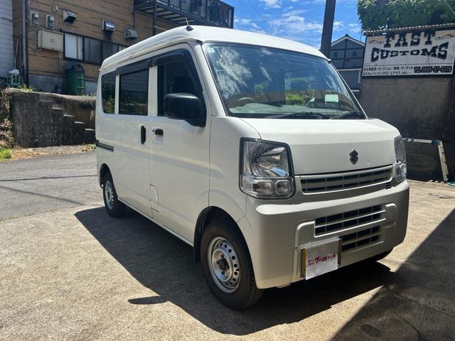 エブリイ ＰＡリミテッド　４ＡＴ　ナビ　フルセグＴＶ　Ｂｌｕｅｔｏｏｔｈ接続　ＣＤ／ＤＶＤ再生　バックカメラ　ドライブレコーダー　ＥＴＣ　盗難防止システム　キーレスエントリー　アイドリングストップ　パワーウインドウ（3枚目）