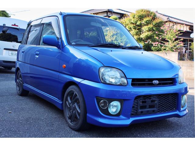 プレオ ＲＳリミテッドＩＩ　スパーチャージャー　５速マニュアル　ＷＲブルー　フルノーマル（3枚目）