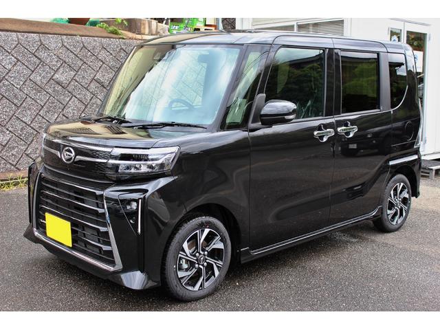 タント カスタムＸ　純正ナビ地デジＴＶ　Ｂカメラ　届出済み未使用車（3枚目）
