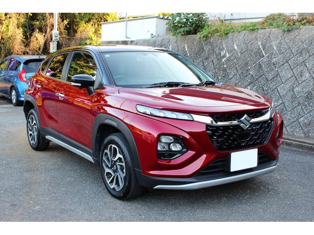 フロンクス 　９型フルセグナビ　全方位カメラ　セーフティサポート　ヘッドアップディスプレイ　シートヒーター　アダプティブクルーズコントロール　スズキコネクト　オートライト　ＢＳＭ（2枚目）