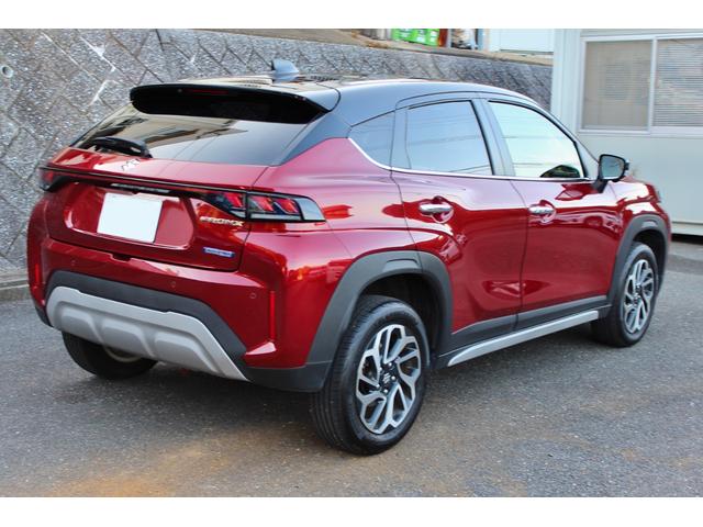フロンクス 　９型フルセグナビ　全方位カメラ　セーフティサポート　ヘッドアップディスプレイ　シートヒーター　アダプティブクルーズコントロール　スズキコネクト　オートライト　ＢＳＭ（3枚目）