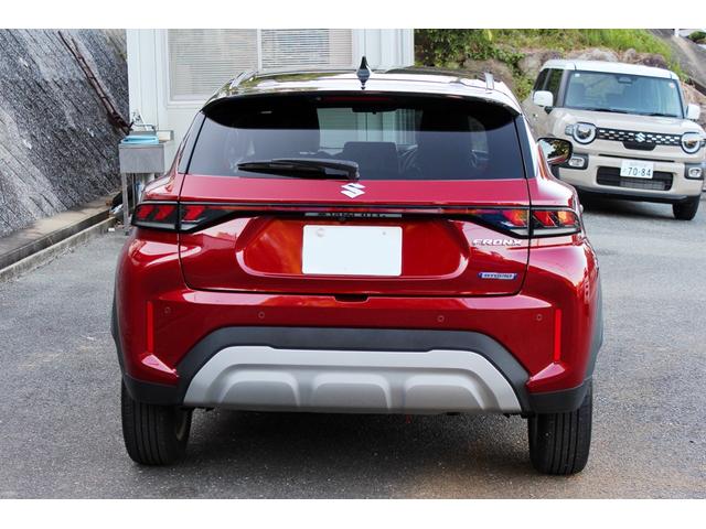 フロンクス 　９型フルセグナビ　全方位カメラ　セーフティサポート　ヘッドアップディスプレイ　シートヒーター　アダプティブクルーズコントロール　スズキコネクト　オートライト　ＢＳＭ（5枚目）