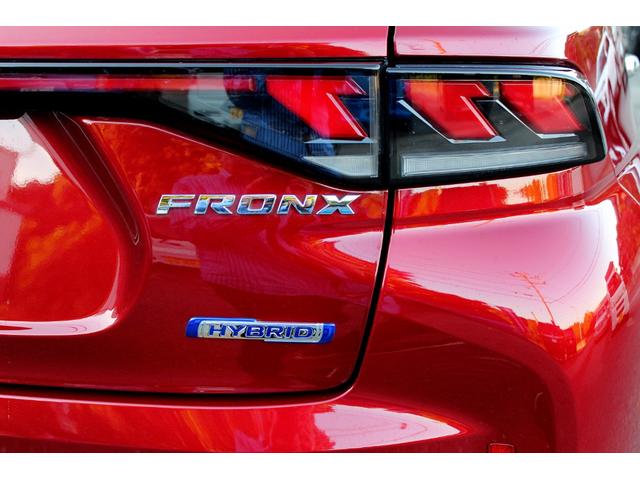 フロンクス 　９型フルセグナビ　全方位カメラ　セーフティサポート　ヘッドアップディスプレイ　シートヒーター　アダプティブクルーズコントロール　スズキコネクト　オートライト　ＢＳＭ（11枚目）