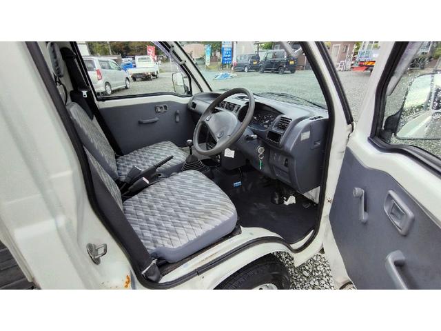 ハイゼットトラック スペシャル　パートタイム４ＷＤ　トランスファＬＨ切替付　５ＭＴ　エアコン　ラジオ　ドアバイザー　フロアーマット　荷台マット　ゲートプロテクター　荷台作業灯　記録簿　リヤリーフスプリング４枚　タイミングベルト交換済（36枚目）