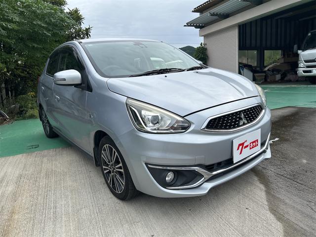 ミラージュ 　ＥＴＣ　ナビ　ＴＶ　衝突被害軽減システム　オートライト　ＨＩＤ　スマートキー　アイドリングストップ　電動格納ミラー　ＣＶＴ　盗難防止システム　衝突安全ボディ　ＡＢＳ　ＥＳＣ　ＣＤ　ＵＳＢ（14枚目）