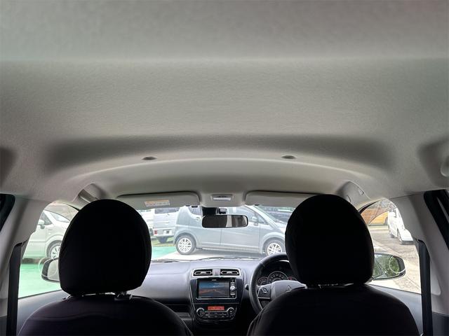 ミラージュ 　ＥＴＣ　ナビ　ＴＶ　衝突被害軽減システム　オートライト　ＨＩＤ　スマートキー　アイドリングストップ　電動格納ミラー　ＣＶＴ　盗難防止システム　衝突安全ボディ　ＡＢＳ　ＥＳＣ　ＣＤ　ＵＳＢ（26枚目）