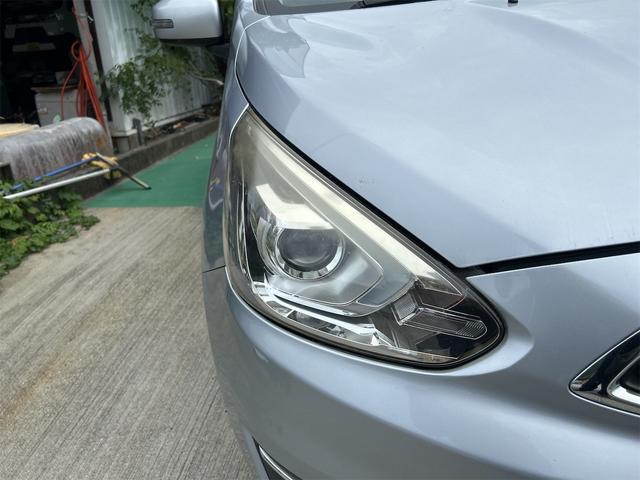 ミラージュ 　ＥＴＣ　ナビ　ＴＶ　衝突被害軽減システム　オートライト　ＨＩＤ　スマートキー　アイドリングストップ　電動格納ミラー　ＣＶＴ　盗難防止システム　衝突安全ボディ　ＡＢＳ　ＥＳＣ　ＣＤ　ＵＳＢ（32枚目）