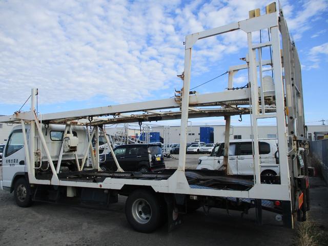 キャンター キャリアカー3台積、積載3.5t、走行約23万km、(6枚目)