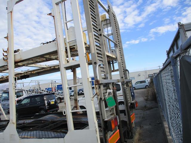 キャンター キャリアカー3台積、積載3.5t、走行約23万km、(7枚目)