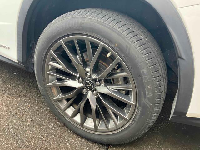 ＲＸ ＲＸ４５０ｈ　Ｆスポーツ　ドライブレコーダー　全周囲カメラ　クリアランスソナー　オートクルーズコントロール　レーンアシスト　パワーシート　衝突被害軽減システム　ナビ　ＴＶ　オートマチックハイビーム　オートライト（45枚目）