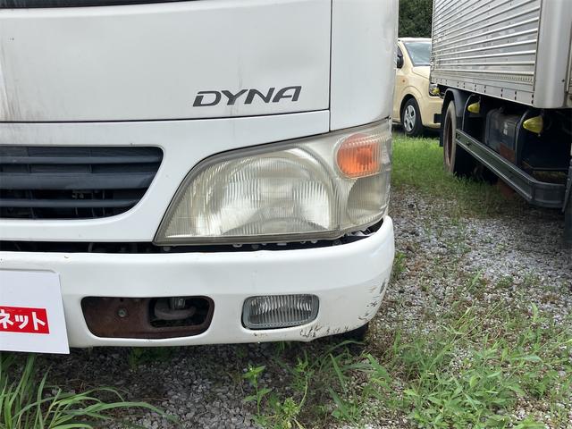 ダイナトラック 　トラック　６速マニュアル　エアコン　パワーステアリング　パワーウィンドウ　運転席エアバッグ　カセット　積載量１５００ｋｇ　ヘッドライトレベライザー（5枚目）
