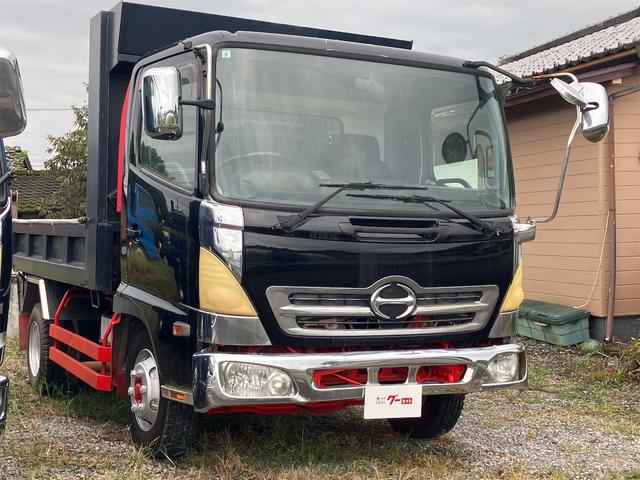 ヒノレンジャー ダンプ　３．４ｔダンプ　コボレーン　運転席エアバック　３方開　パワーウィンドウ　エアコン　６速マニュアル　　後輪ダブル　パワーステアリング（3枚目）