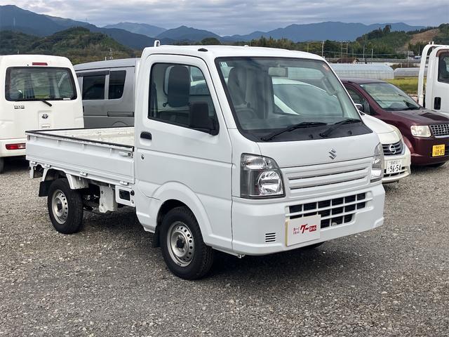キャリイトラック ＫＣエアコン・パワステ　４ＷＤ　ＡＴ　衝突被害軽減システム　ＥＴＣ　スマートキー　盗難防止システム　エアコン　運転席エアバッグ　助手席エアバッグ　三方開（3枚目）
