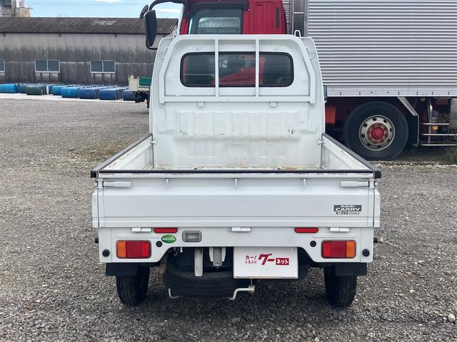 キャリイトラック ＫＣエアコン・パワステ　４ＷＤ　ＡＴ　衝突被害軽減システム　ＥＴＣ　スマートキー　盗難防止システム　エアコン　運転席エアバッグ　助手席エアバッグ　三方開（5枚目）