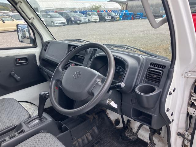 キャリイトラック ＫＣエアコン・パワステ　４ＷＤ　ＡＴ　衝突被害軽減システム　ＥＴＣ　スマートキー　盗難防止システム　エアコン　運転席エアバッグ　助手席エアバッグ　三方開（56枚目）