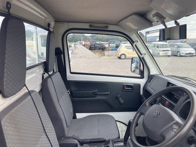 キャリイトラック ＫＣエアコン・パワステ　４ＷＤ　ＡＴ　衝突被害軽減システム　ＥＴＣ　スマートキー　盗難防止システム　エアコン　運転席エアバッグ　助手席エアバッグ　三方開（57枚目）