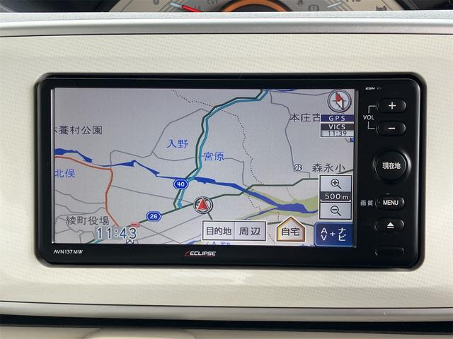 ムーヴキャンバス Ｘリミテッド　ＳＡＩＩ　バックカメラ　両側電動スライドドア　ナビ　ＴＶ　クリアランスソナー　衝突被害軽減システム　オートライト　スマートキー　アイドリングストップ　電動格納ミラー　ベンチシート　ＣＶＴ　盗難防止システム（4枚目）