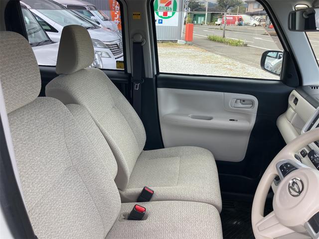 ムーヴキャンバス Ｘリミテッド　ＳＡＩＩ　バックカメラ　両側電動スライドドア　ナビ　ＴＶ　クリアランスソナー　衝突被害軽減システム　オートライト　スマートキー　アイドリングストップ　電動格納ミラー　ベンチシート　ＣＶＴ　盗難防止システム（58枚目）