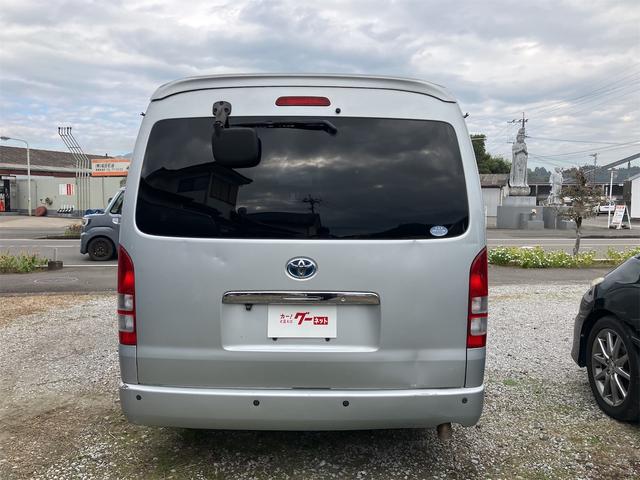 ハイエースワゴン ETC バックカメラ 10人乗り ナビ TV クリアランスソナー 電動スライドドア キーレスエントリー 電動格納ミラー 後席モニター AT CD DVD再生 100V電源 エアコン パワーステアリング(15枚目)