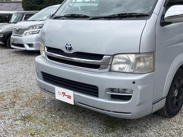 ハイエースワゴン ETC バックカメラ 10人乗り ナビ TV クリアランスソナー 電動スライドドア キーレスエントリー 電動格納ミラー 後席モニター AT CD DVD再生 100V電源 エアコン パワーステアリング(23枚目)