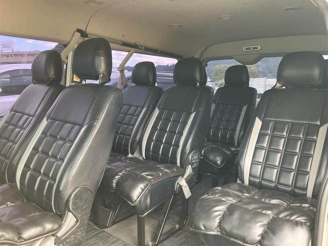 ハイエースワゴン ETC バックカメラ 10人乗り ナビ TV クリアランスソナー 電動スライドドア キーレスエントリー 電動格納ミラー 後席モニター AT CD DVD再生 100V電源 エアコン パワーステアリング(67枚目)