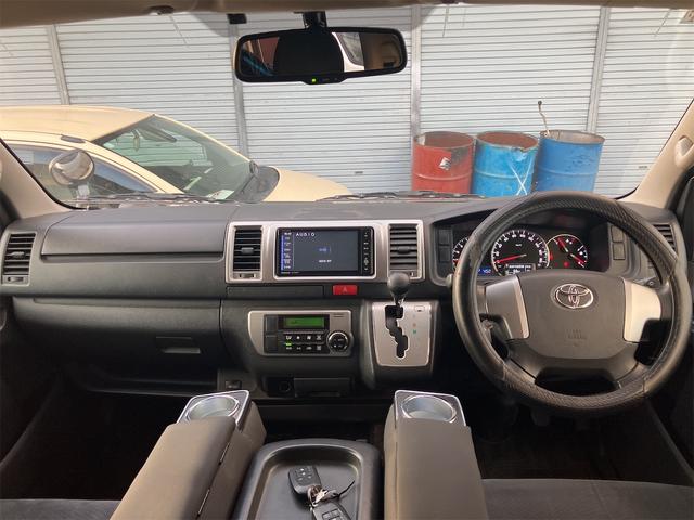 レジアスエースバン ロングスーパーＧＬ　ＥＴＣ　バックカメラ　ナビ　ＴＶ　両側電動スライドドア　オートライト　スマートキー　電動格納ミラー　ＡＴ　１００Ｖ電源　ＡＢＳ　エアコン　パワーステアリング　パワーウィンドウ　運転席エアバッグ　ＣＤ（64枚目）