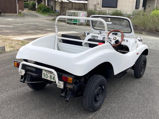 　昭和４８年式　バギィ　車庫保管　ワンオーナー　４本新品バイアスタイヤ　エンジンオーバーホール済み　走行１９０００ｋｍ　３６０ｃｃ　マニュアル車(4枚目)