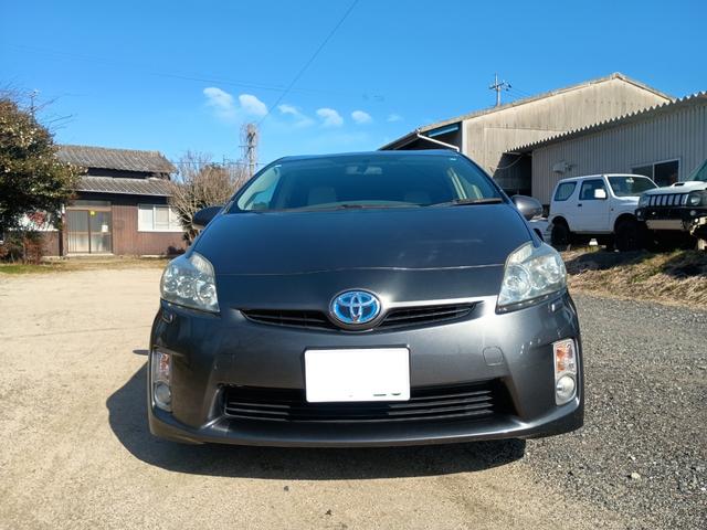 プリウス S LEDエディション 電動格納ミラー パワステ 社外15インチアルミホイール グレー オートマ ナビ(3枚目)