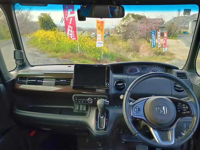 N-BOXカスタム G・Lターボホンダセンシング 両側パワースライド ターボ 電動格納ミラー ブラウンM ナビ フルセグテレビ(7枚目)