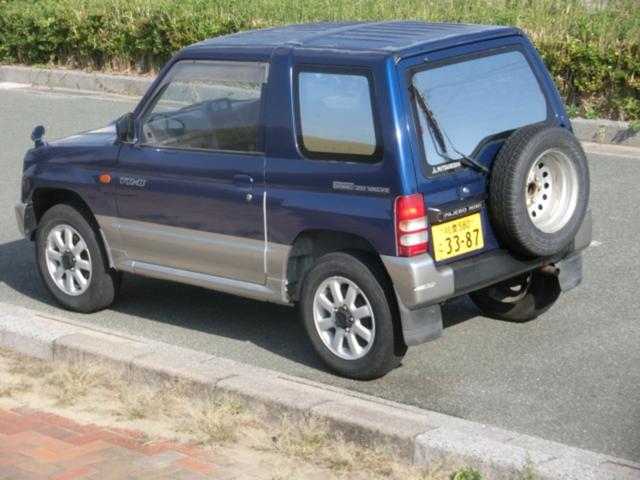 パジェロミニ VR-II 4WD 初代パジェロミニ H56A 4気筒ツインカム インタークーラー付きターボ 5速マニュアルミッション 切替式4WD 車検8年6月 (ブルー)(6枚目)