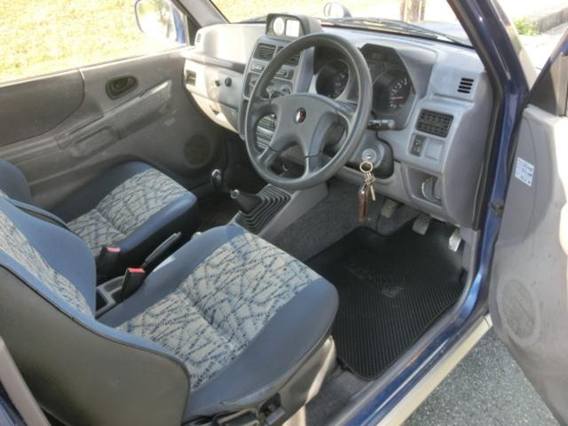 パジェロミニ VR-II 4WD 初代パジェロミニ H56A 4気筒ツインカム インタークーラー付きターボ 5速マニュアルミッション 切替式4WD 車検8年6月 (ブルー)(9枚目)
